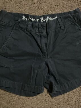 J. Crew Broken-in Boyfriend Shorts in Gray